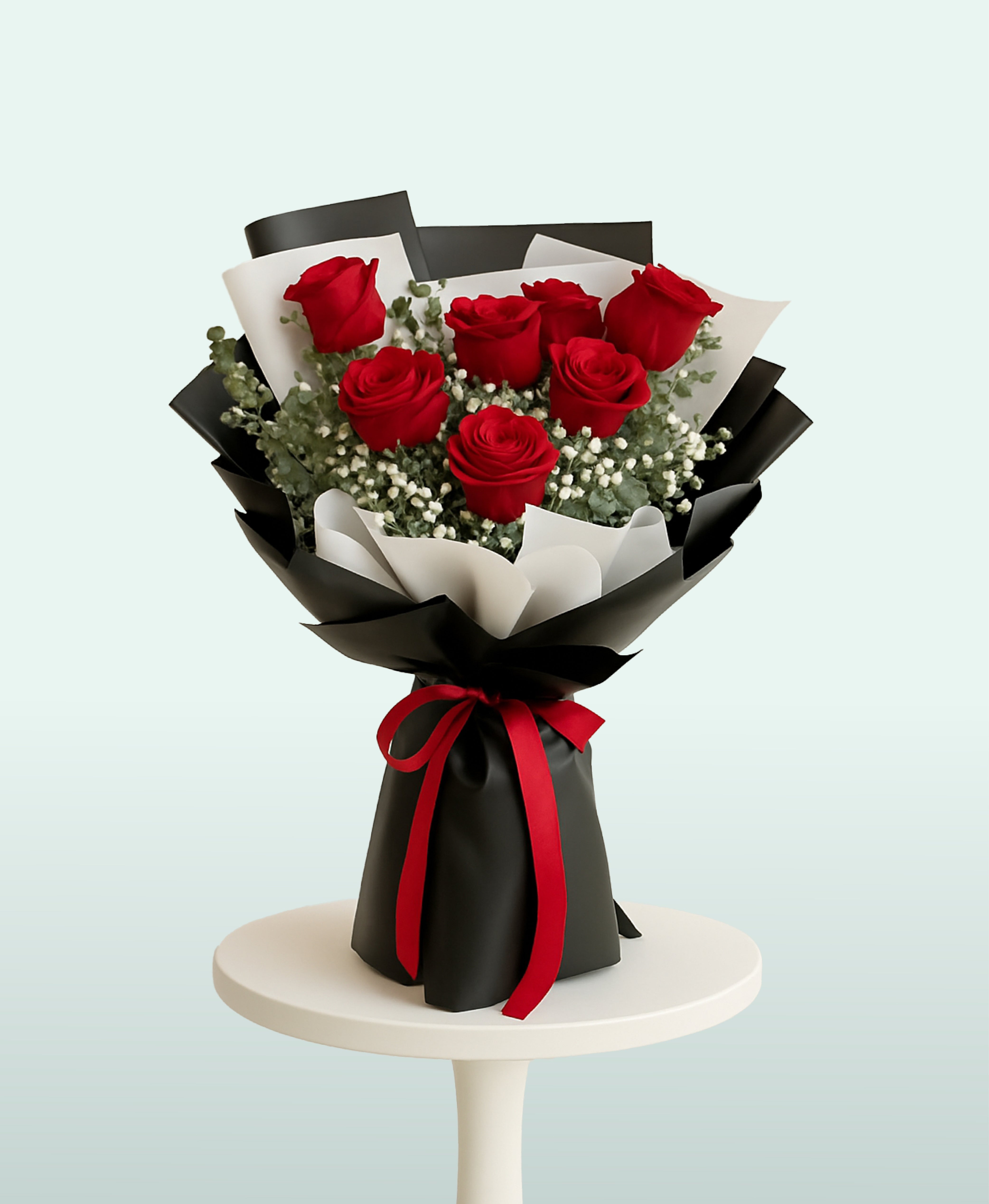 Velvet Rose Embrace Bouquet